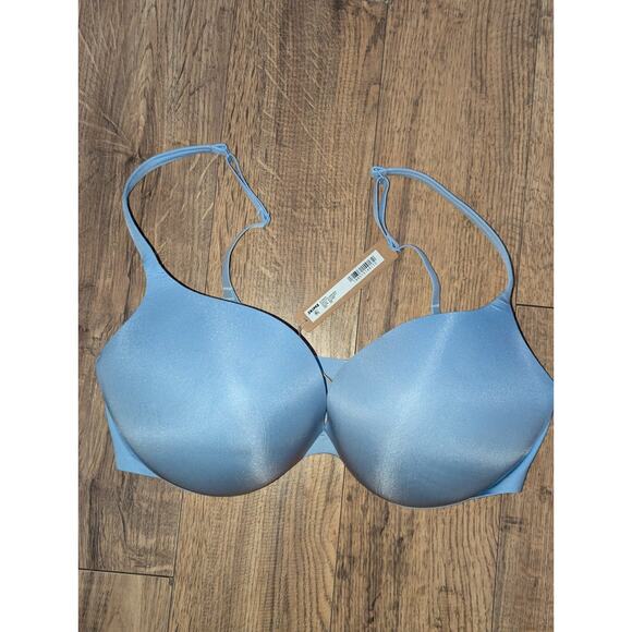 SKIMS Ultimate Push Up Plunge Bra Size 36D Glacier BA-PLG-9214 - Picture 4 of 8